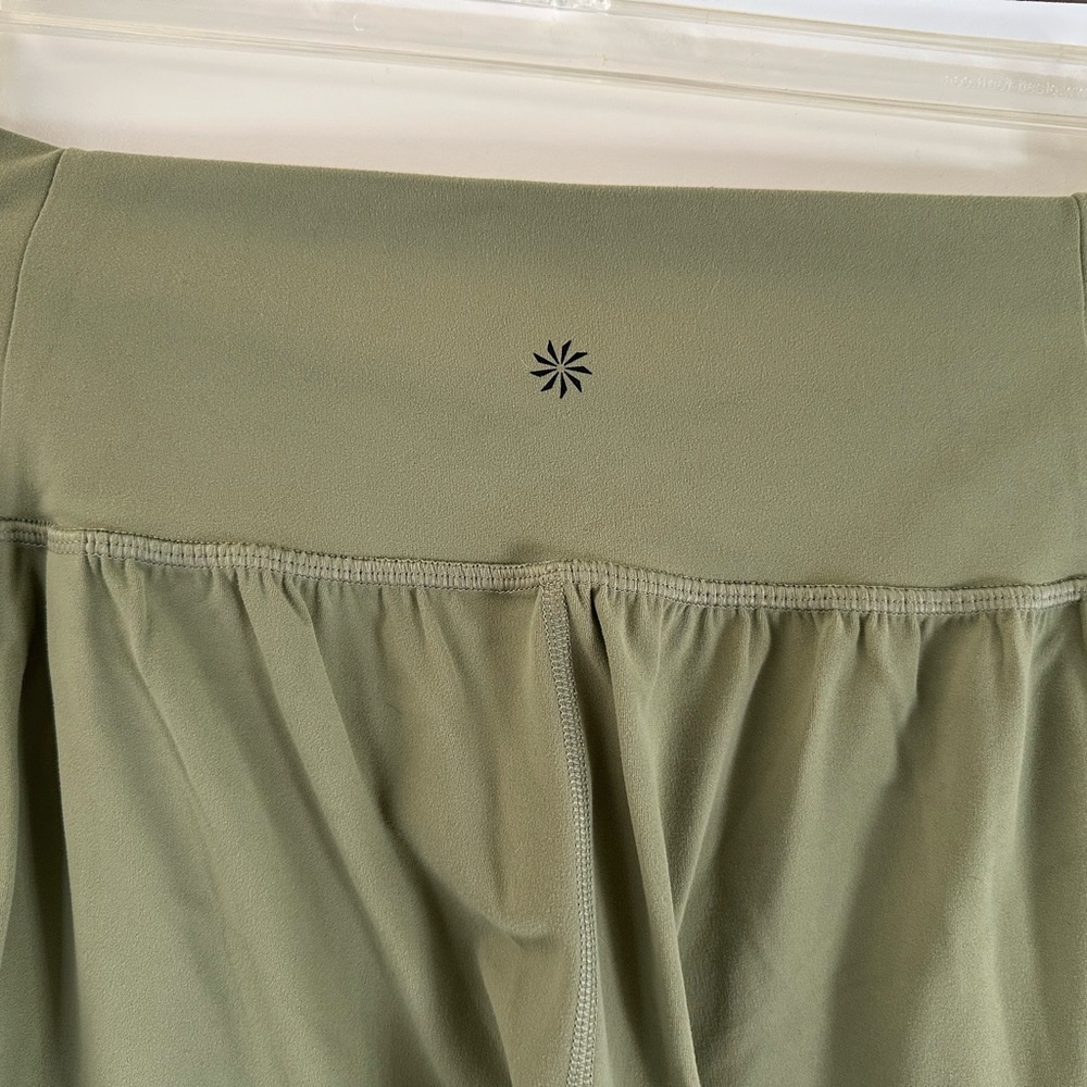 Athleta Light Olive Green Cargo Joggers - Picture 5 of 6